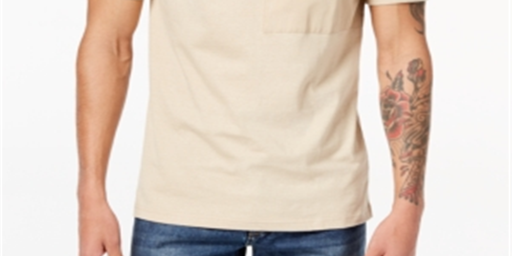 Sean John Men's Flight Knit T-Shirt Brown Size XXX-Large