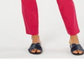 Charter Club Women's Cambridge Skinny Pull on Tummy Control Pants Pink Size 6