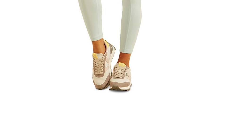Guess Women's Active Lace up Leggings Green Size Large