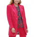 tommy-hilfiger-womens-velvet-suit-separate-one-button-blazer-red-size-2
