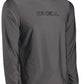 O Neill Men's Basic Skins Long Sleeve Sun Shirt Gray Size XL