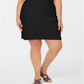 Charter Club Women's Pull on Skort Black Size 4X