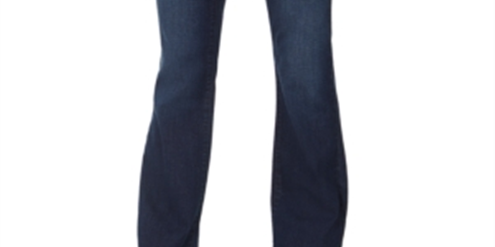 Style & Co Button-Fly Boot-Cut Jeans Blue Size -6