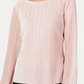 INC International Concepts Women's Velvet Pullover Blouse Pink Size Large