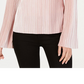 INC International Concepts Women's Velvet Pullover Blouse Pink Size Large