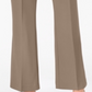 Alfani Women's Curvy Fit Mid Rise Bootcut Pants Beige Size 14