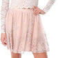 Jump Women's 2PC Lace Cocktail and Party Dress Brown Size 1/2