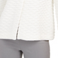 JM Collection Women's Two Button Textured Topper White Size Petite XL