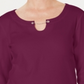 Karen Scott Women's Three Quarter Sleeve Top Purple Size Medium
