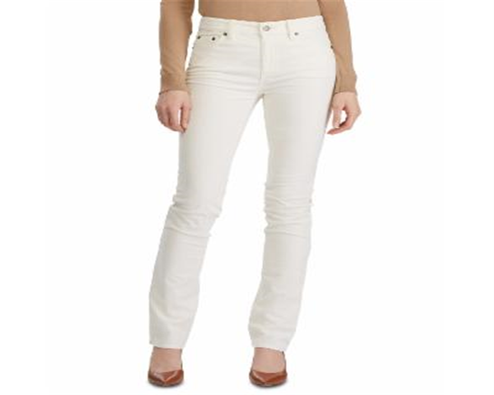 Ralph Lauren Women's Premier Straight Pants White Size 8P