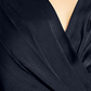 City Chic Women's OPULENT WRAP DRESS Black Size X-Small