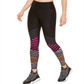 Calvin Klein Women's Performance Striped High Waist Leggings Black Size M