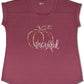 Style & Co Women's Thankful Graphic T-Shirt -Red Size Medium