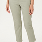 Charter Club Women's Tummy Control Bristol Capri Jeans Green- Size 12P