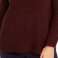 Style & Co Women's Long Sleeve Turtle Neck Sweater Red Size Petite X-Small