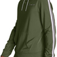 Champion Men's Athletics Track Embroidered Logo Hoodie Red Size XX-Large