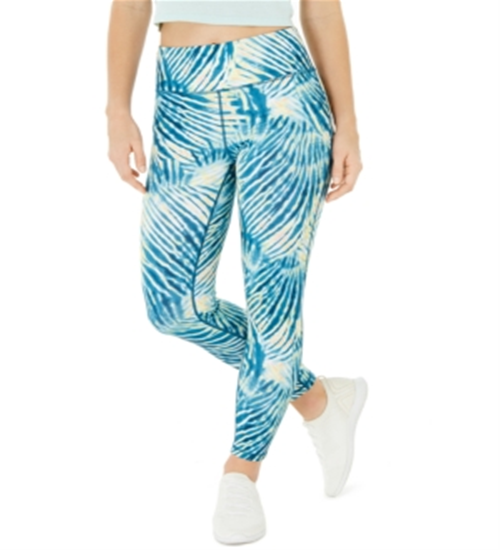 IDEOLOGY Women's Leggings Blue Size Large