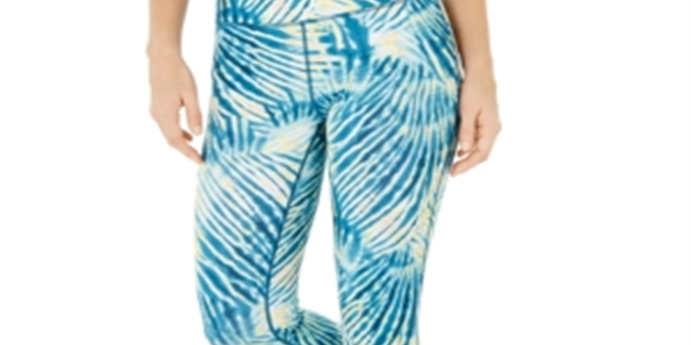 IDEOLOGY Women's Leggings Blue Size Large