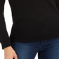 Charter Club Women's Colorblocked Mixed Stitch Sweater Blue Size X Small