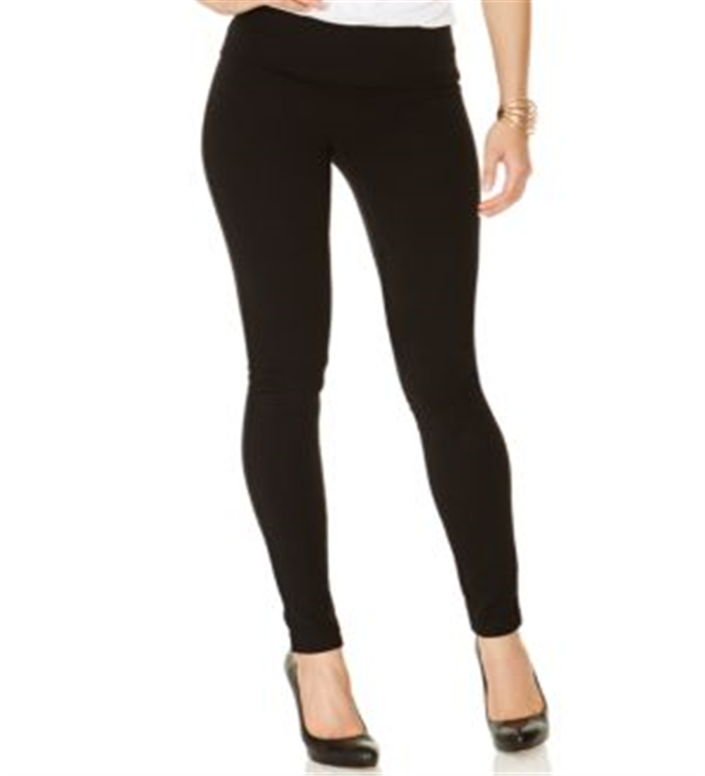 Inc International Concepts Curvy Pull-on Skinny Pants Black Size 18