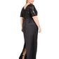 Adrianna Papell Women's Sequin Gown Black Size 20