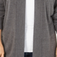 Karen Scott Women's Open Front Long Sleeve Cardigan Gray Size X-Small
