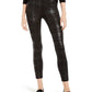 Maison Jules Womens Stretch Plaid Skinny Leggings Black Size X-Small