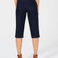 Style & Co Women's Pull on Skimmer Shorts Blue Size S