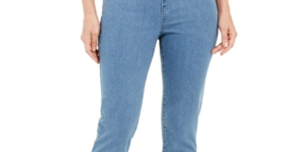 Charter Club Cambridge Pull-on Slim Jeans Blue Size 6