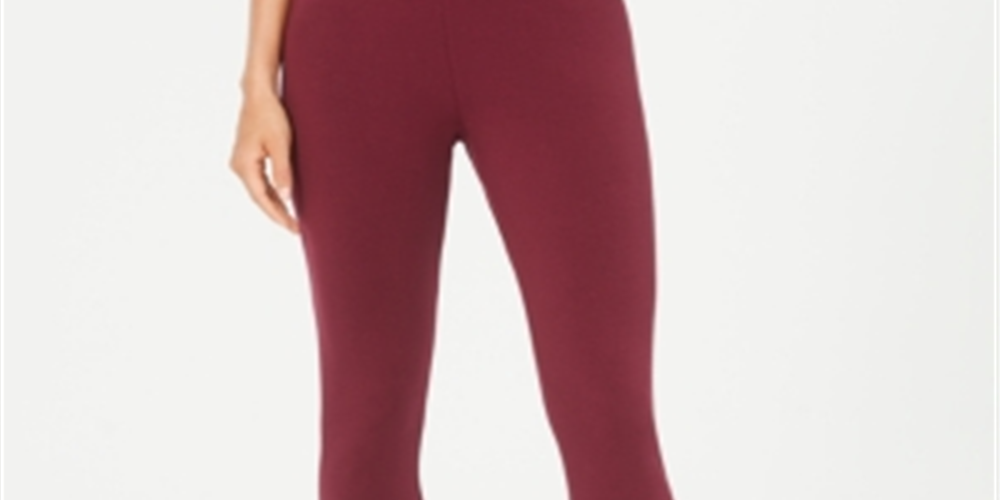 Style & Co Petite Pull-on Leggings Red Size XS
