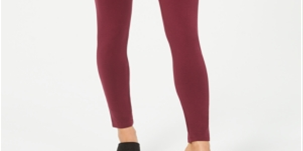 Style & Co Petite Pull-on Leggings Red Size XS