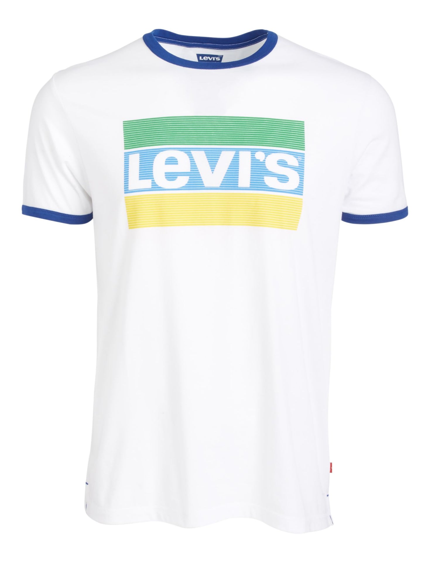 Levi's Men's Teesdale Logo T-Shirt White Size Medium