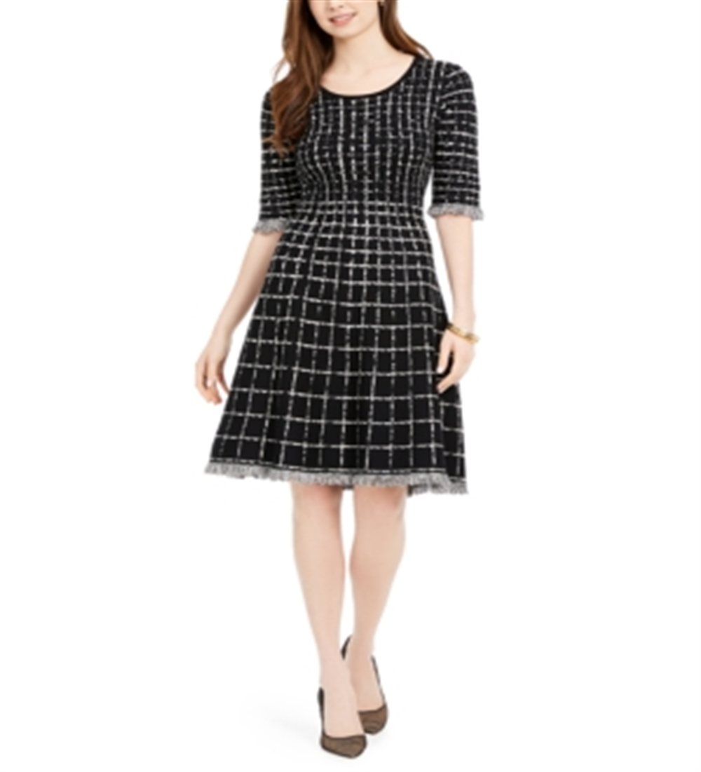 Taylor Women's Sweaterdress Black Size Small
