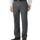 पेरी एलिस मेन्स पोर्टफोलियो क्लासिक फिट फ्लैट फ्रंट शार्कस्किन ड्रेस पैंट्स ब्लैक साइज़ 36X32