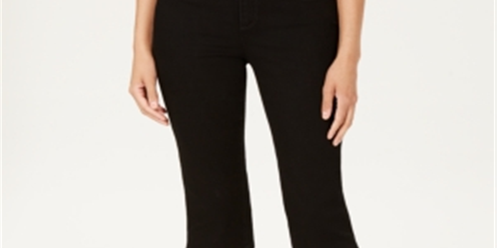 Charter Club Women's Tummy Control Skimmer Jeans  Saturated Black Size 8