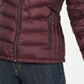 Michael Kors Women's Packable Hooded Down Puffer Coat Purple Size S