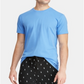 Ralph Lauren Men's Enzyme Cotton Crew Neck T-Shirt Blue Size Large