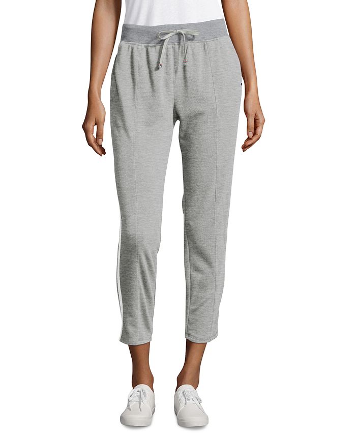 Champion Women's Jogger Ankle Sweatpants Gray Size S