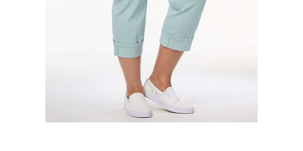 Style & Co Women's Cuffed Jeans Blue Size 22W