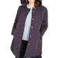 Weekend Max Mara Women's Micena Quilted Coat -Purple Size 8
