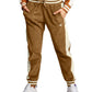 Champion Women's Corduroy Logo Jogger Pants Brown Size Small