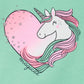 Carter's Toddler Girl's Cotton Unicorn Peplum T-Shirt Green Size 4T