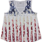 Style & Co Women's Flag Graphic Tank Top White Size Medium