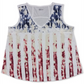 Style & Co Women's Flag Graphic Tank Top White Size Medium