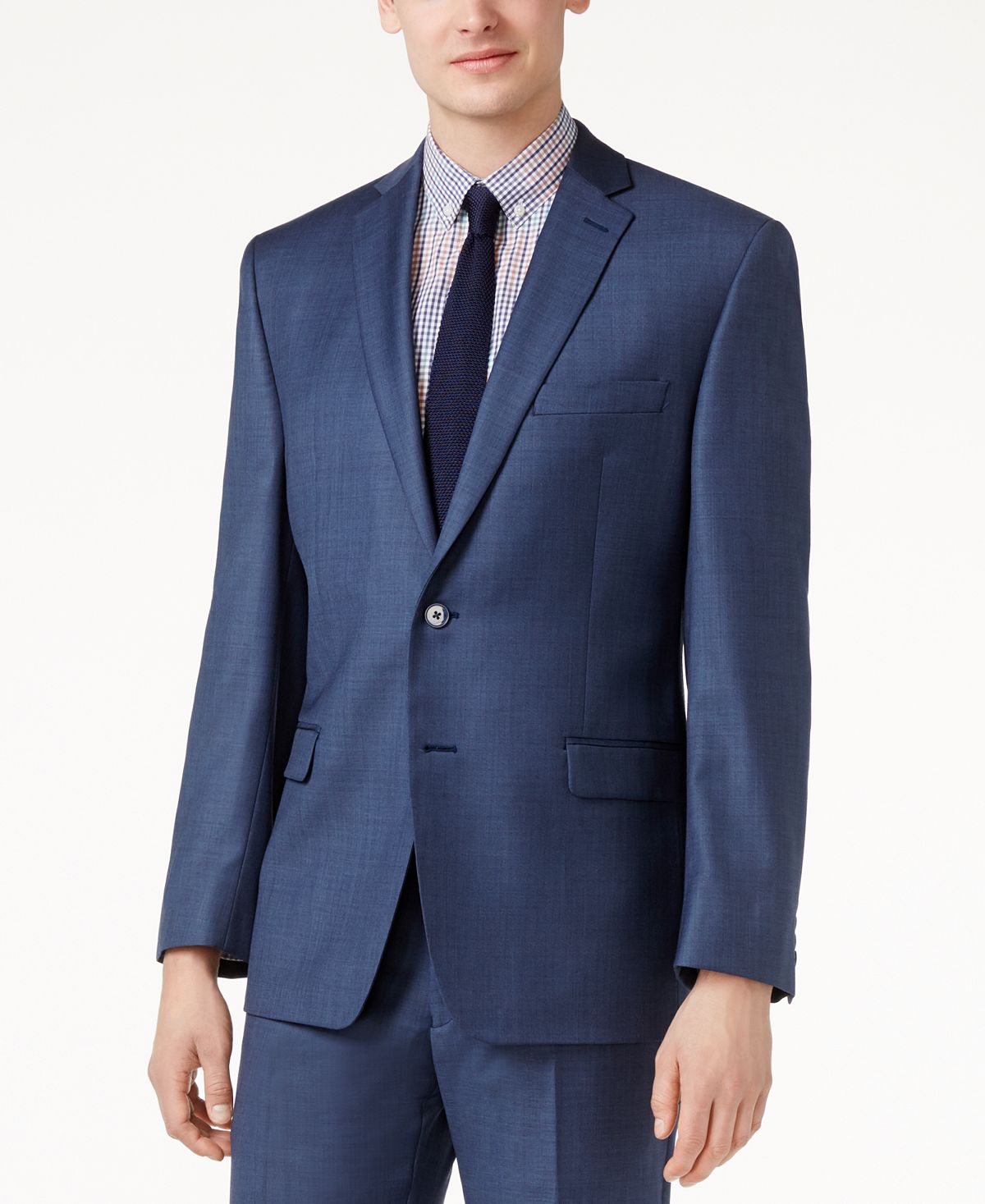 Calvin Klein Men's Classic Fit Blazer Blue Size 44XT