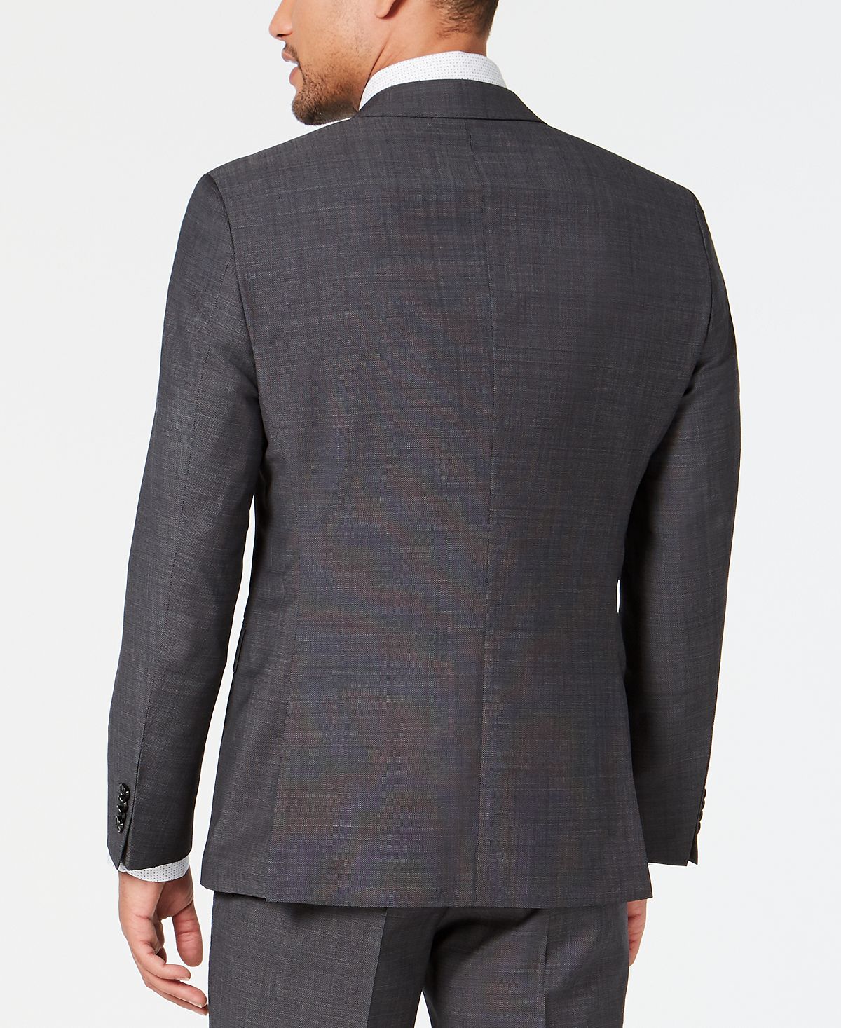 Hugo Boss Men's Modern Fit Suit Jacket Gray Size 44L