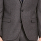 Bar III Men's Single Breasted Heather Slim Fit Wool Blend Suit Gray Size 40
