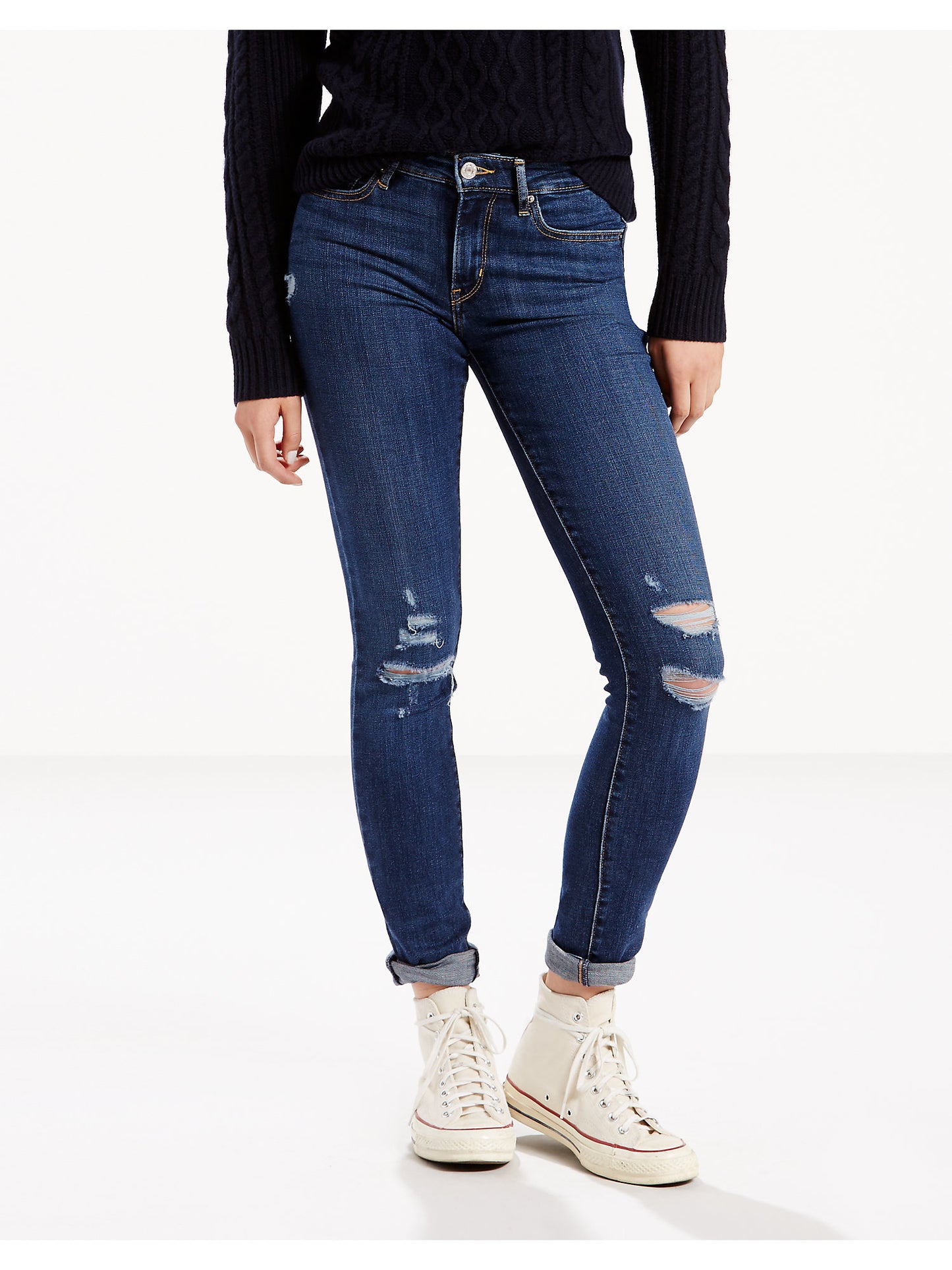 Levi's Women's 711 Skinny Jeans Blue Size 29