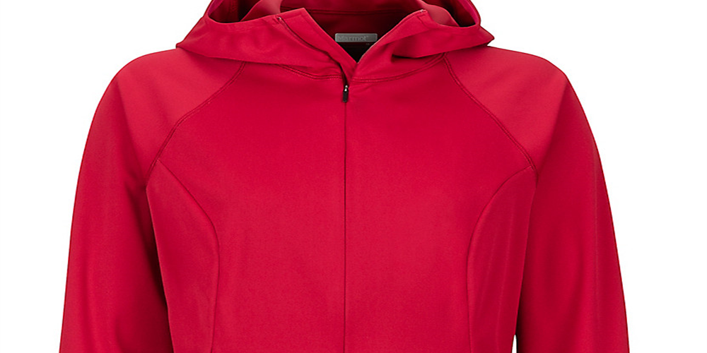 Marmot Women's Zenyatta 1/2 Zip Hooded Jacket Red Size Small