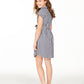 Charter Club Big Girl's Mommy & Me Gingham Dress White Size Medium